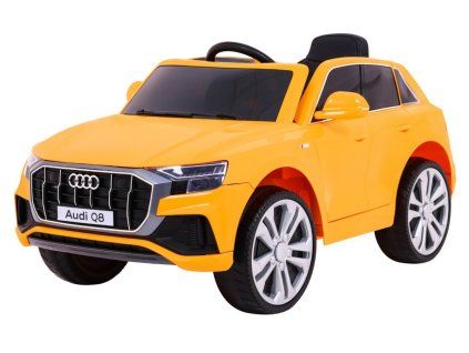 Elektrické autíčko Audi Q8 žluté