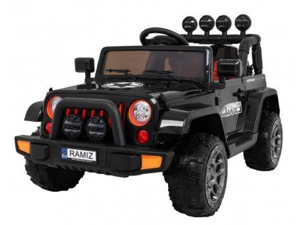 Elektrické terénní autíčko Full Time 4WD černé