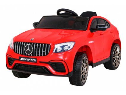 Elektrické autíčko Mercedes Benz GLC63S SUV Červené + Dálkové ovládání