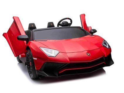 Dětské elektrické autíčko Lamborghini Aventador SV 400W červené