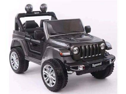 Elektrické autíčko Jeep Wrangler Rubicun lakované černé