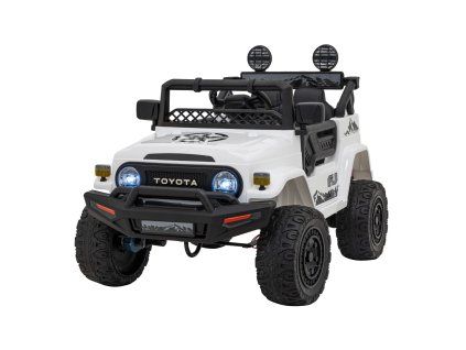 Elektrické autíčko Toyota FJ Cruiser 4x4 bílé