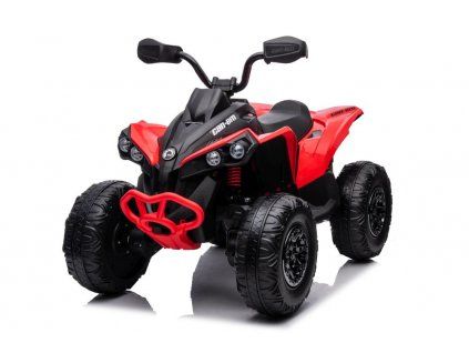 Dětská elektrická čtyřkolka Can-Am Renegade 180W 4x4 červená