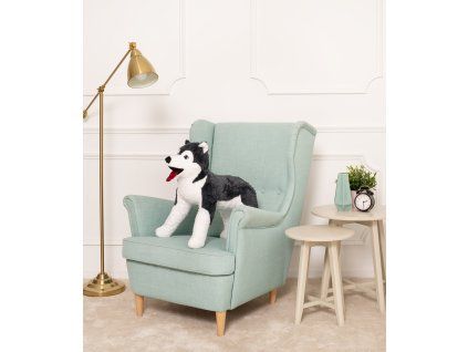 Plyšový pes Husky 70 cm