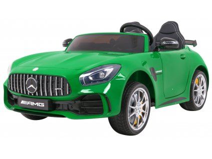Elektrické autíčko Mercedes-Benz GT R 4x4 lakované zelené