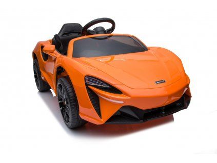 Elektrické autíčko Mclaren Artura oranžové