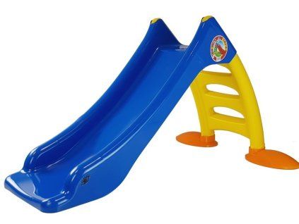 Dětská skluzavka 110 cm modrá