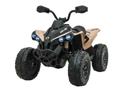 Dětská elektrická čtyřkolka Maverick ATV 2x200W béžová 2