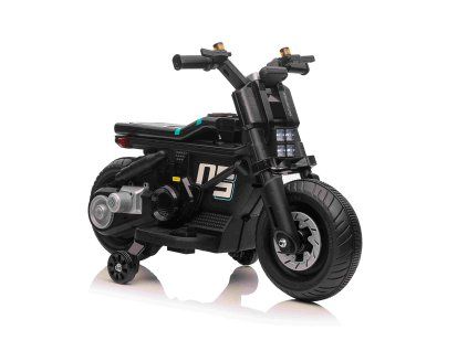 Dětská elektrická motorka Future 88 černá 3
