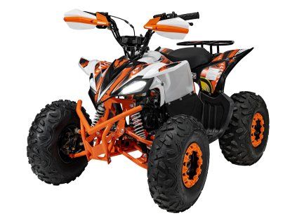 Dětská benzínová čtyřkolka DESERT STORM 125 ccm oranžová