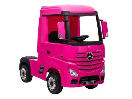Elektrické autíčko Mercedes Actros 4x4 2x12V růžové