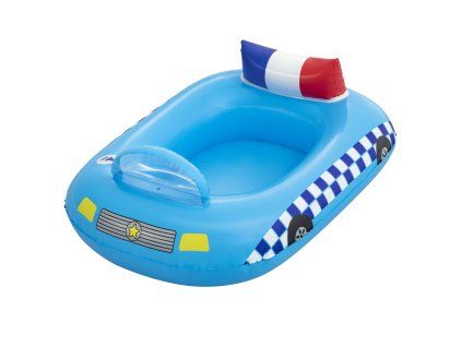Nafukovací dětský člun Policejní Auto 97 x 74 cm BESTWAY