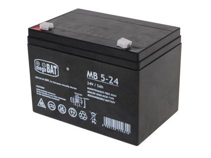 Gelová nabíjecí baterie 24V 5AH