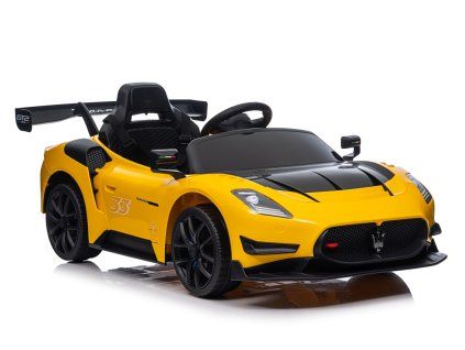 Elektrické autíčko Maserati MC20 GT2 4x4 žluté