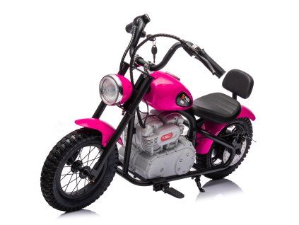 Elektrická motorka SPEED Power růžová