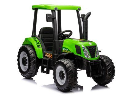 Dětský elektrický traktor Strong 24V | 400W zelený