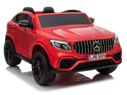 Elektrické autíčko Mercedes-Benz GLC 63S 4x4 dvoumístné lakované červené