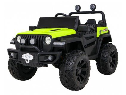 Dětské elektrické autíčko Master of Terain 4x4 zelené