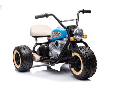 Dětská elektrická motorka LL6688 24V 2x800W modrá