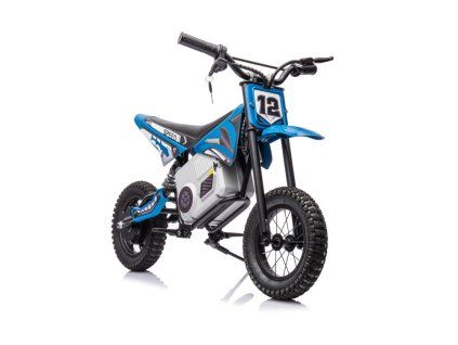 Dětská elektrická motorka Cross 350W 36V modrá