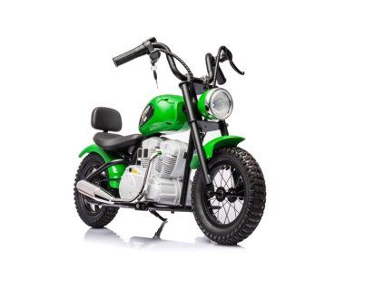 Elektrická motorka A9902 36V 350W zelená