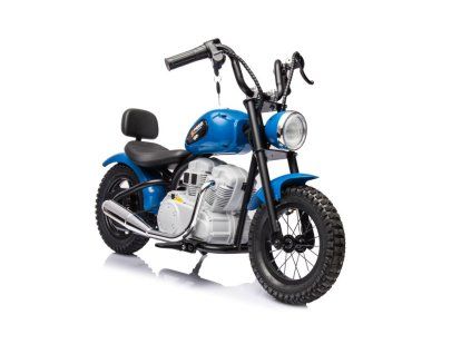 Elektrická motorka A9902 36V 350W modrá