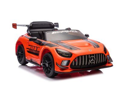 Elektrické autíčko Mercedes AMG GT3 oranžové