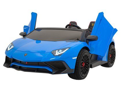 Elektrické autíčko Lamborghini Aventador SV Strong 200W 24V modré