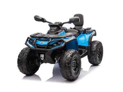 Dětská elektrická čtyřkolka Can-Am Outlander ATV 4x200W modrá