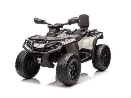 Dětská elektrická čtyřkolka Can-Am Outlander ATV šedá