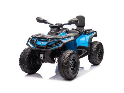 Dětská elektrická čtyřkolka Can-Am Outlander ATV modrá