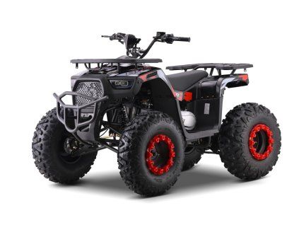 Dětská benzínová čtyřkolka MONSTER 200 ccm červená