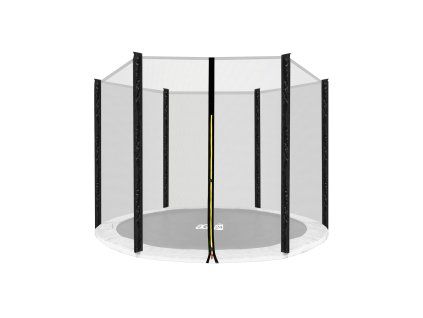 Aga Ochranná síť 220 cm na 6 tyčí Černá síť / Černá