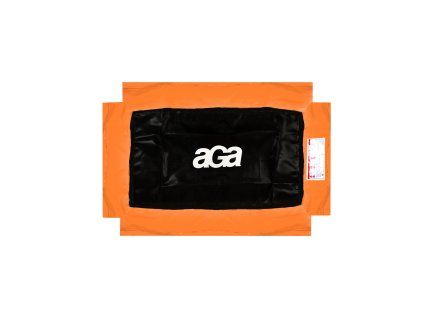 Aga Kryt pružin na obdélníkovou trampolínu 122x183 cm Oranžový