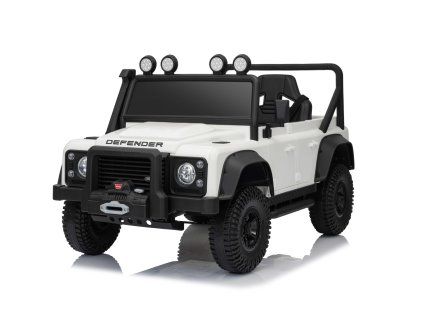 Elektrické autíčko Land Rover Defender 110 SVX Concept bílé