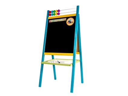 Aga4Kids Dětská oboustranná tabule MMCBL Modrá