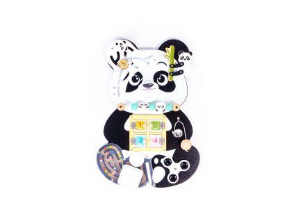 Aga4Kids Montessori dřevěná tabule Panda