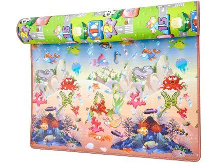 Aga4Kids Dětská pěnová hrací podložka 150x180 cm MR105