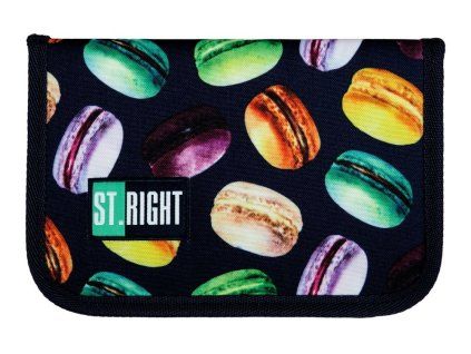 St.RIGHT Jednopatrový penál Macaroons