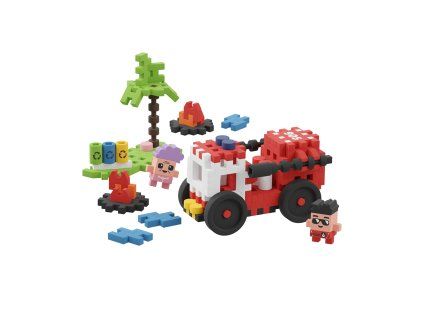 Marioinex MINI WAFFLE Hasičské auto 80ks