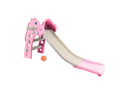 k19587 aga4kids skluzavka s madlem 130 cm ds3701 pink 18877788