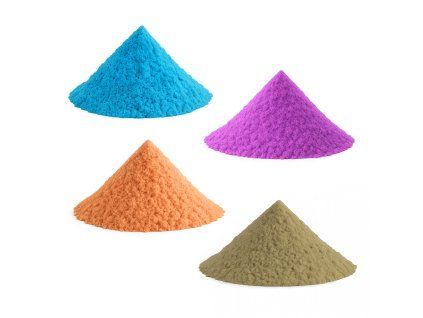 k22528 aga4kids set kinetickych pisku 4 kg fialovy oranzovy prirodni a modry 1