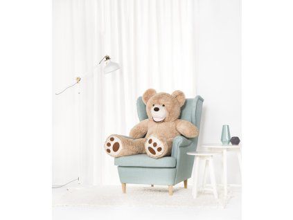 Plyšový medvěd Amigo 130 cm světle béžový