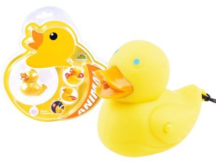 Barevná klíčenka KAČKA světlo + zvuk