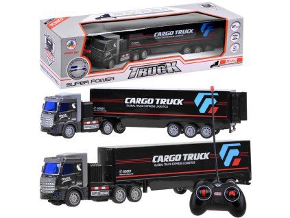 RC auto Kamion s návěsem na dálkové ovládání 27 MHz
