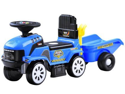 Odrážedlo TRAKTOR s přívěsem melodie