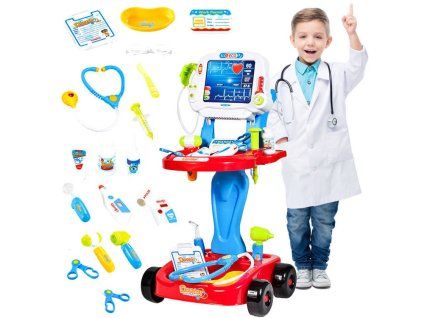 Lékařský set LÉKAŘSKÝ VOZÍK pro děti