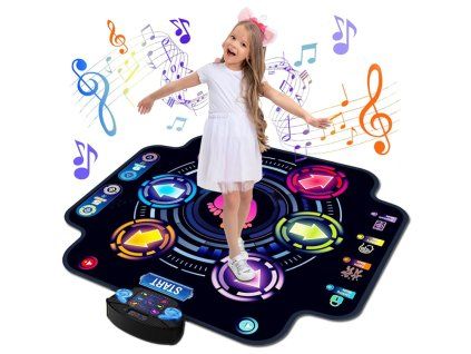 Hudební taneční podložka pro děti + bluetooth