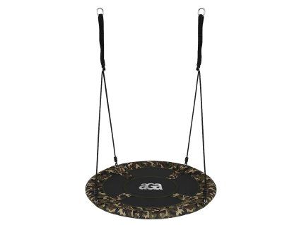 k19749 aga zavesny houpaci kruh 90 cm maskacovy novinka 1