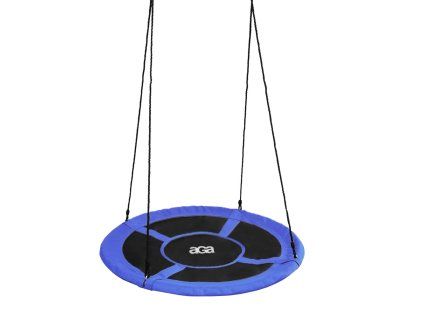 k16119 aga zavesny houpaci kruh 110 cm modry 1